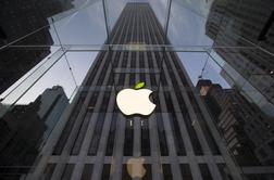 Apple v zadnjem četrtletju s 33 milijardami evrov prihodkov