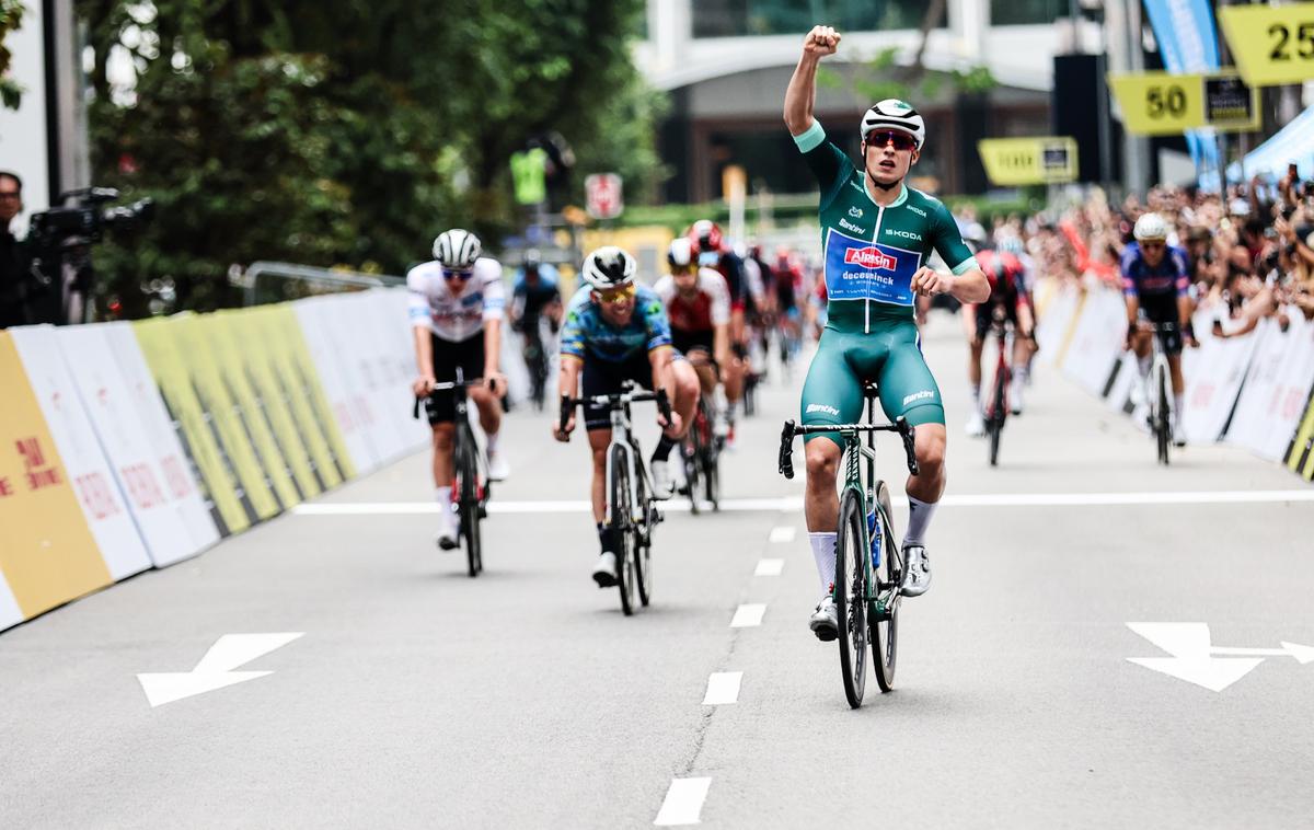 TDF Kriterij Singapur, Jasper Philipsen | Jasper Philipsen je zmagovalec ekshibicijskega kriterija v Singapurju. | Foto A.S.O./Danial Hakim