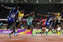 Justin Gatlin 100 m finale