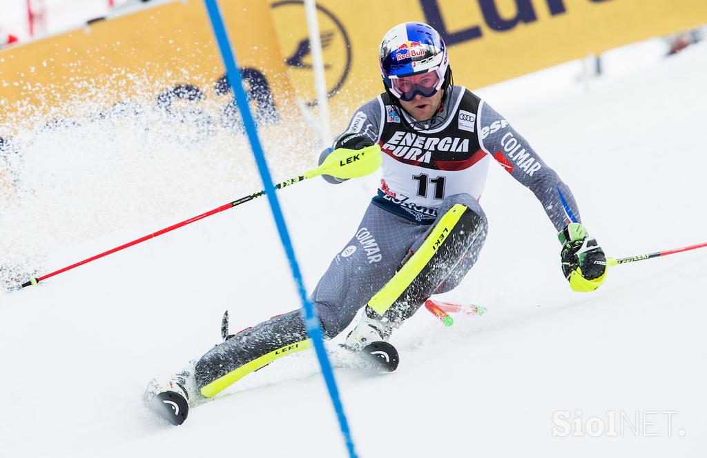 Slijeme moški slalom 2018