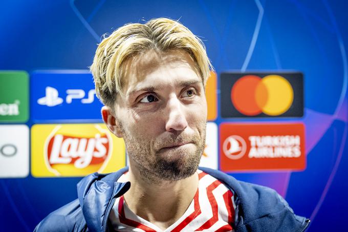 V boju za evropsko krono vztraja tudi Kevin Kampl, ki je z rdečimi biki v ligi prvakov najdlje prišel leta 2020, ko je izgubil v polfinalu. Leipzig, pri katerem se dokazuje tudi Benjamin Šeško, se bo v osmini finala pomeril z madridskim Realom.  | Foto: Ana Kovač