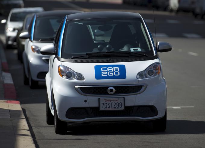 Car2Go je najbolj znana shema "car sharinga", ki jo je ustanovil nemški koncern Daimler. | Foto: 