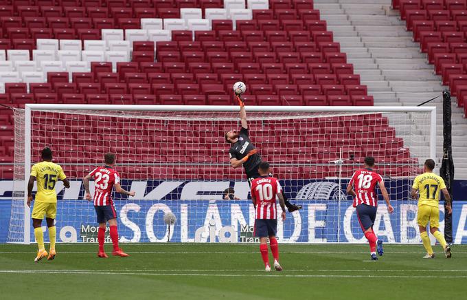 Jan Oblak, ki se bo kmalu priključil reprezentanci, je v začetku sezone v odlični formi. | Foto: Guliverimage/Getty Images