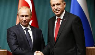 Besedna vojna med Putinom in Erdoganom