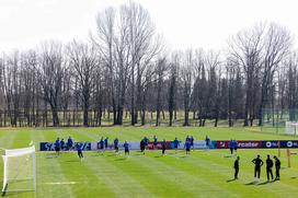 Trening Slovenska nogometna reprezentanca Brdo