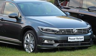 Slovenski poslovni avto leta je volkswagen passat