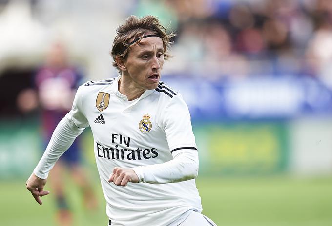 Luka Modrić je bil leta 2018 izbran za najboljšega nogometaša na svetu. | Foto: Getty Images