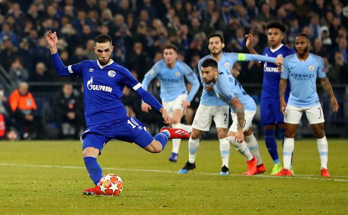 Nabil Bentaleb je izkoristil dve 11-metrovki. To ni bilo dovolj za zmago Schalkeja. | Foto: Getty Images