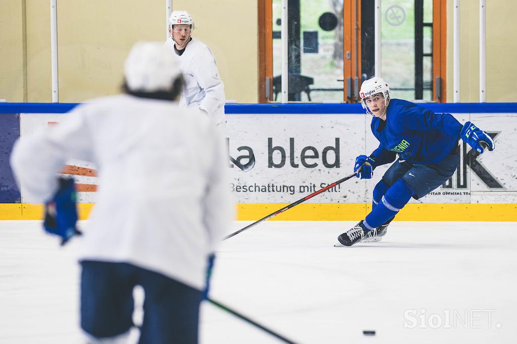 Zbor slovenske hokejske reprezentance, Bled