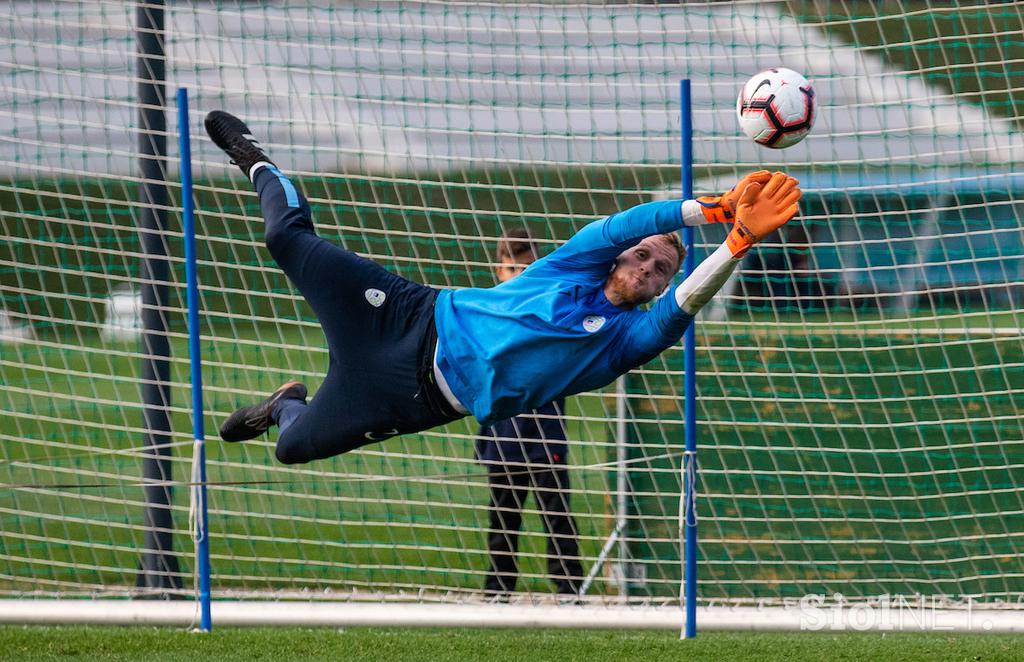 Slovenska nogometna reprezentanca Trening