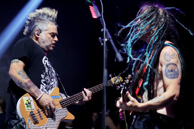 Basist Fat Mike in kitarist Eric Melvin. | Foto: STA