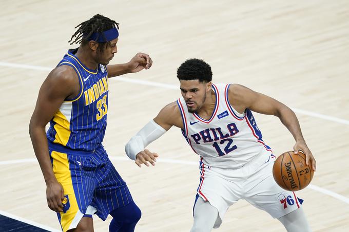 Tobias Harris je k zmagi Philadelphie nad Indiano s 119:110 prispeval 27 točk.  | Foto: Guliverimage/Getty Images