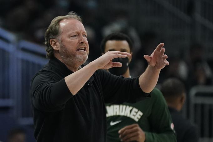 Trener Milwaukee Bucks Mike Budenholzer po vrnitvi z bolniškega dopusta zaradi covida ni imel težkega dela. | Foto: Guliverimage/Vladimir Fedorenko