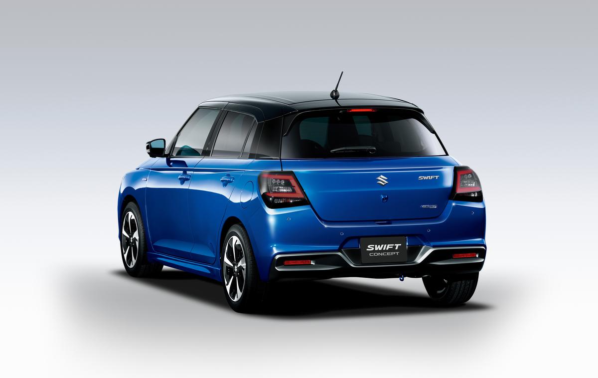 Suzuki swift | Suzuki je prvič pokazal zadek koncepta novega swifta. | Foto Suzuki