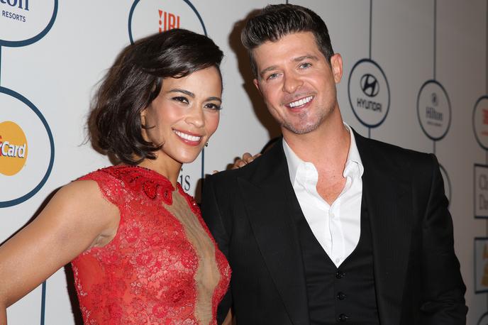 Paula Patton, Robin Thicke | Foto Getty Images