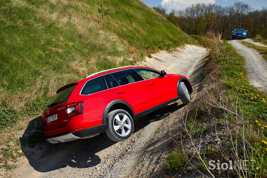 Škoda octavia scout - prva vožnja