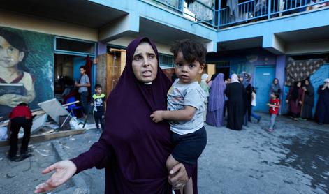 Izraelska vojska znova napada. Palestince pozvala k umiku proti jugu.