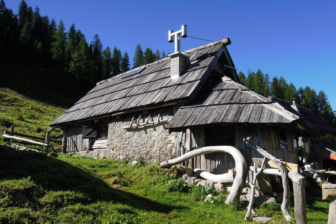 Bregarjevo zavetišče na planini Viševnik