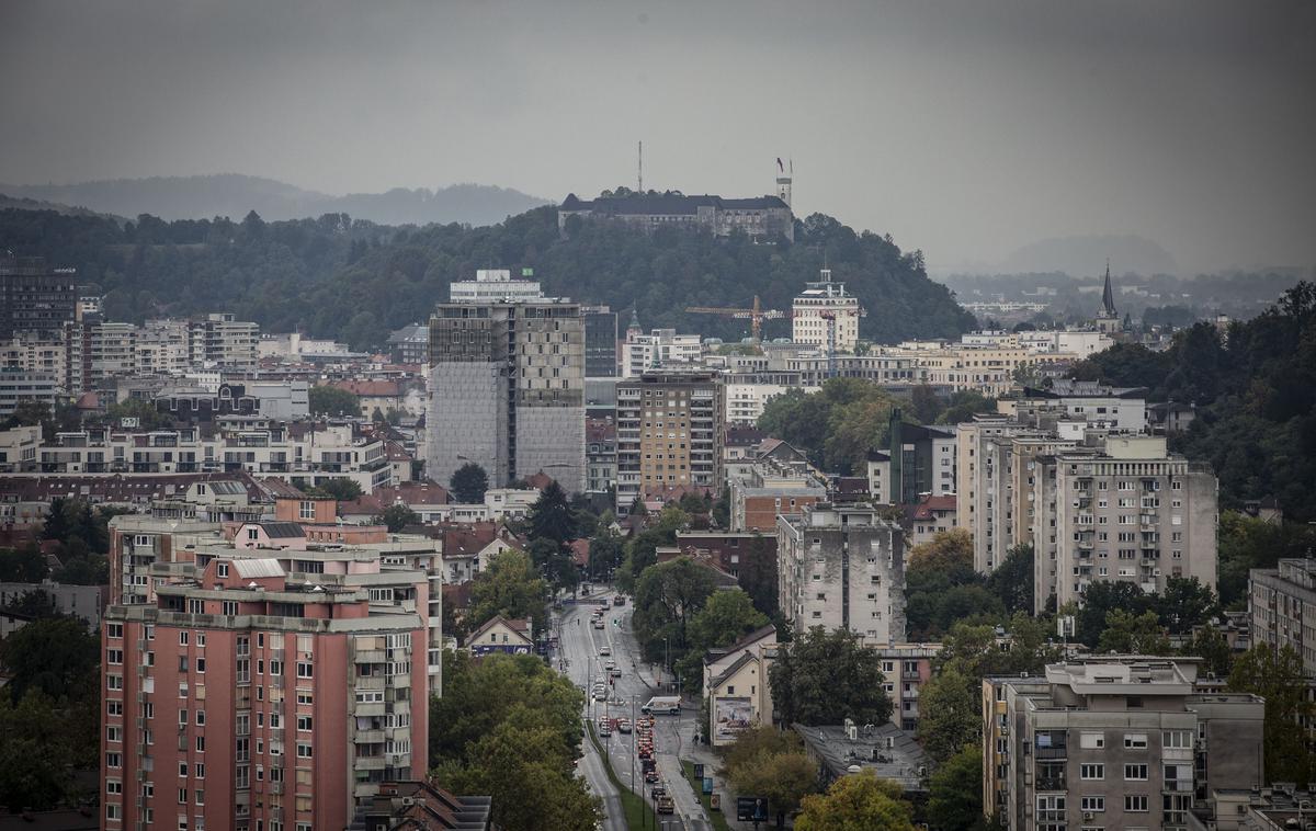 Ogled in predstavitev najvišje stanovanjske stolpnice v Sloveniji. Spektra celovški dvori aleja ljubljanski grad stanovanje stanovanja šiška | Foto Bojan Puhek