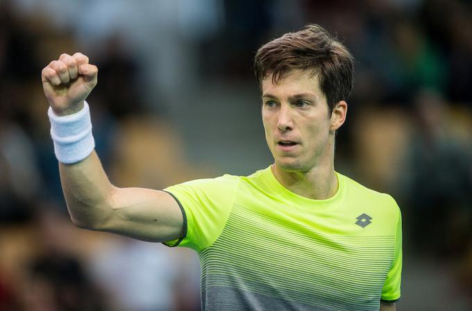 Aljaž Bedene se je prebil do polfinala. | Foto: Vid Ponikvar