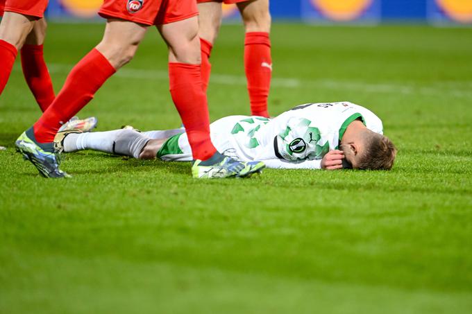 Nogometaši Olimpije so v drugem polčasu izenačili, a nato klonili z 1:2. | Foto: Guliverimage