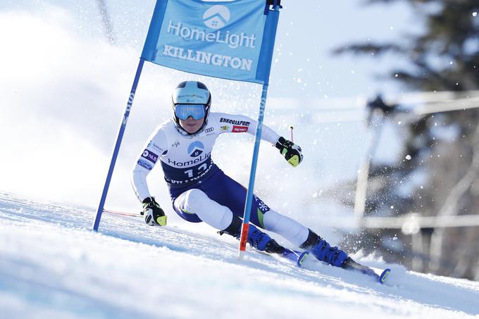 Ob treh točkovnih ničlah je bila Meta Hrovat v soboto deseta. | Foto: Getty Images