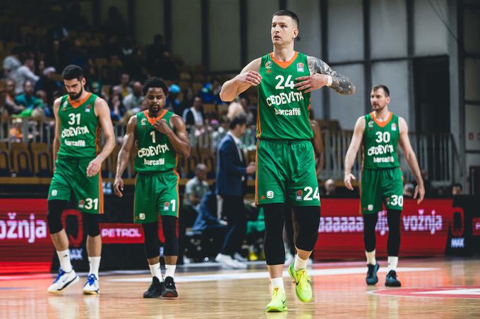 Liga ABA, četrtfinale: Cedevita Olimpija - Igokea, Tivoli | Foto: Grega Valančič/Sportida