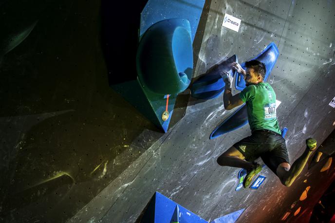 Jernej Kruder Janja Garnbret Meiringern Švica | Foto Luka Fonda