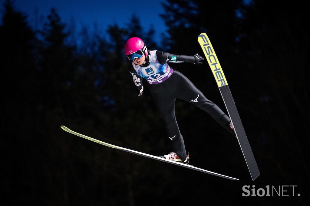 Ljubno ob Savinji, silvestrska turneja smučarskih skakalk, 1. tekma