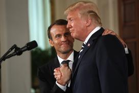 Trump in Macron