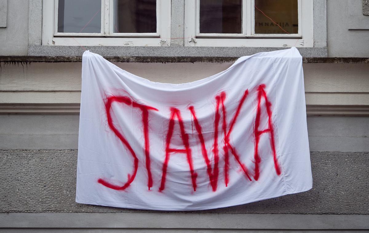 Stavka | Foto Matej Povše