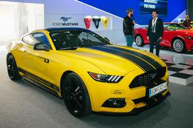 Filip Flisar mustang prihod na avtosalon