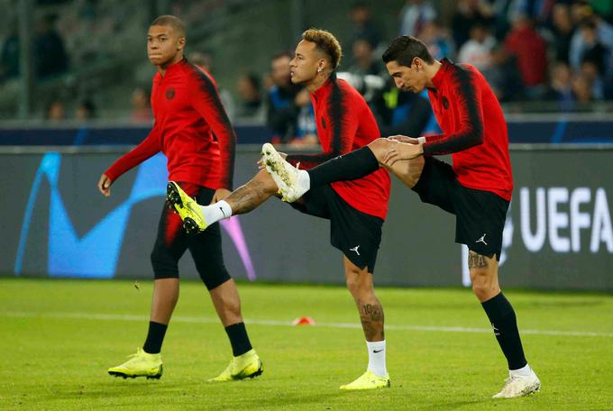 Neymar, Kylian Mbappe, Angel Di Maria | Foto: Reuters