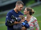 Tom Brady in Gisele Bündchen