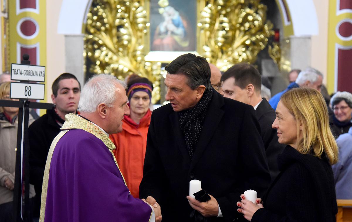 maša, brezje, stanislav zore, borut pahor | Foto STA