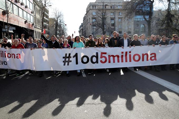 protesti Beograd | Foto: Reuters