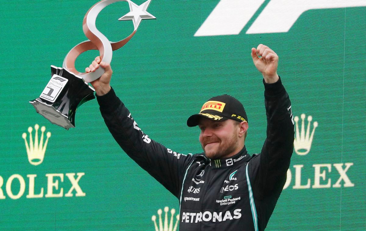 Valtteri Bottas | Bottas je zmagal prvič po lanski dirki v Rusiji. | Foto Reuters