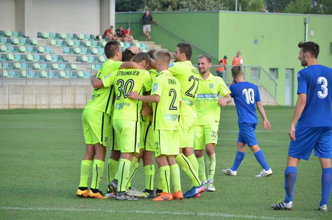 Koprčani v tej sezoni za razliko od Olimpije ne poznajo poraza. | Foto: FC Koper