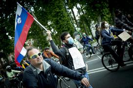 Protesti Ljubljana