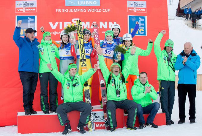 Slovenke so v predlanski sezoni v svetovnem pokalu 11-krat končale na zmagovalnem odru, lani le dvakrat. Baloh upa, da bodo letos bližje uspehom iz sezone 2015/16. | Foto: Vid Ponikvar