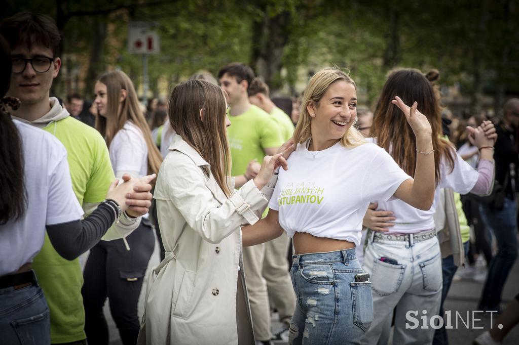 Parada ljubljanskih maturantov 2023