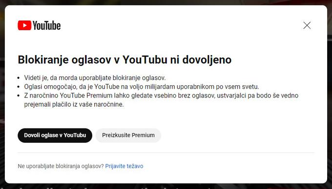 Blok YouTube | Foto: Matic Tomšič