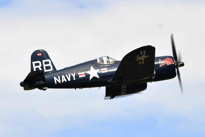 Chance vought F4U-4 "corsair" | Foto: Gregor Pavšič