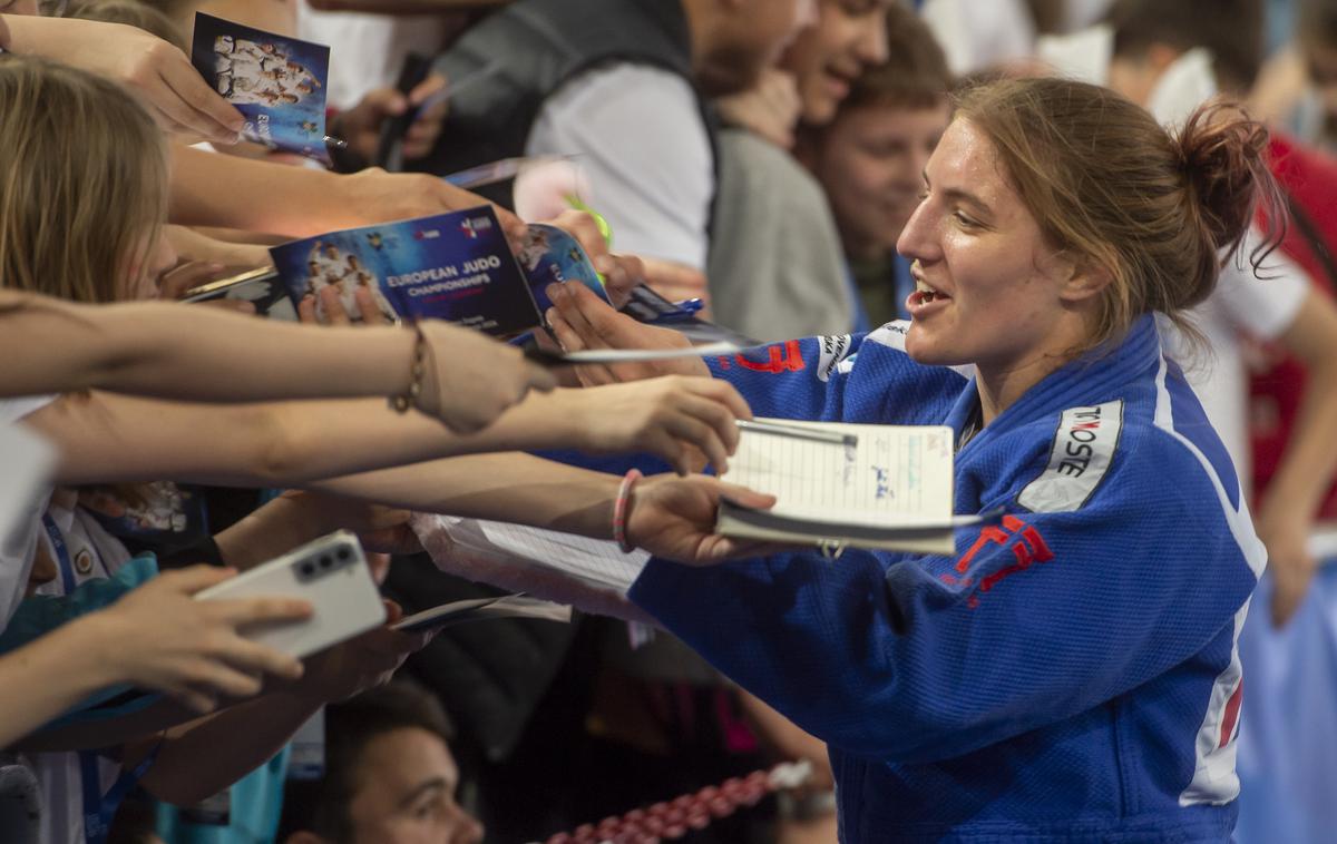 Andreja Leški | Andreja Leški je slovenska favoritinja za medaljo. | Foto Darko Petelinšek/Judo zveza Slovenije