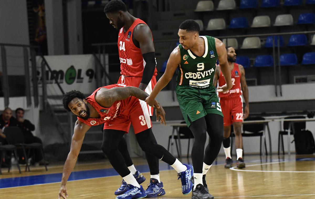 EuroCup: Hapoel Jeruzalem - Cedevita Olimpija | Cedevita Olimpija je dosegla deveto zmago v EuroCupu. | Foto Cedevita Olimpija Ljubljana