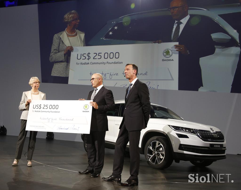 Škoda kodiaq - svetovna premiera Berlin 2016