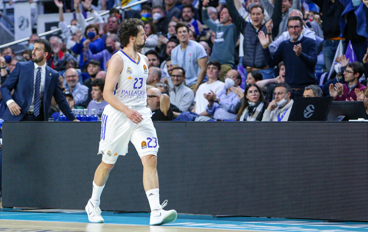 Real Madrid Sergio Llull | Sergio Llull in soigralci so nadigrali Maccabi Tel Aviv. | Foto Guliver Image