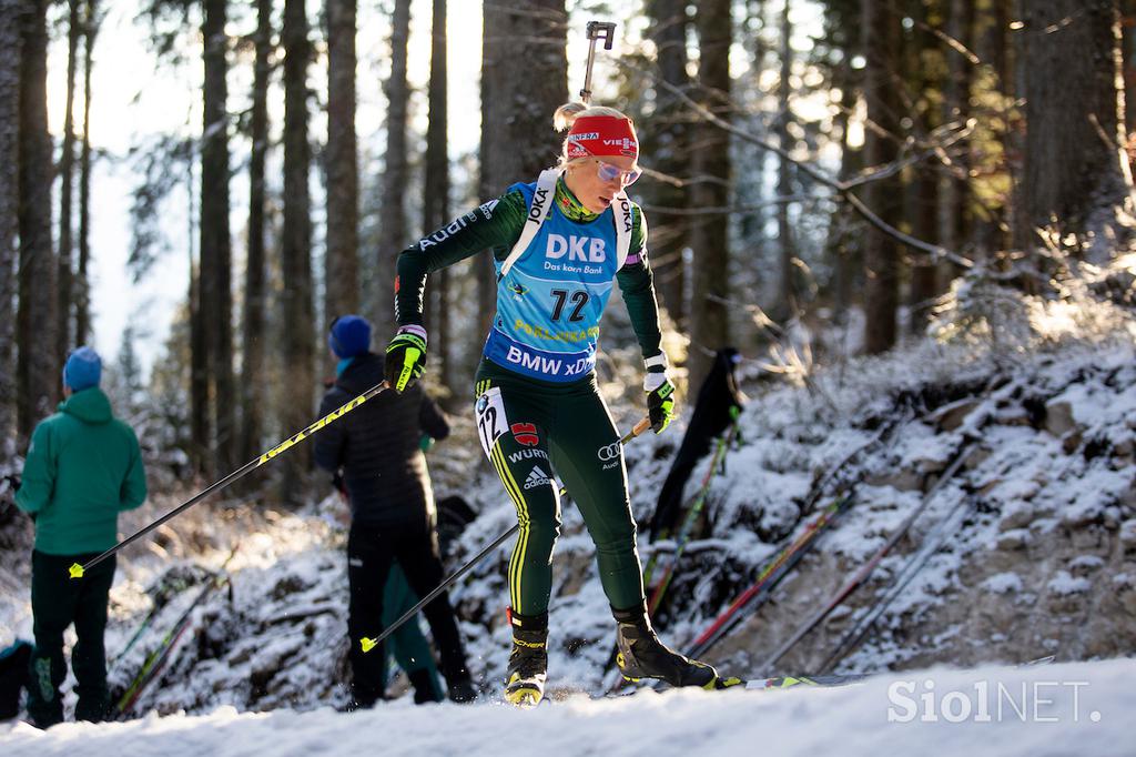 Biatlon šprint ženske