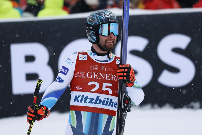 Martin Čater si je v Kitzbühelu priboril nove točke za svetovni pokal. | Foto: Reuters