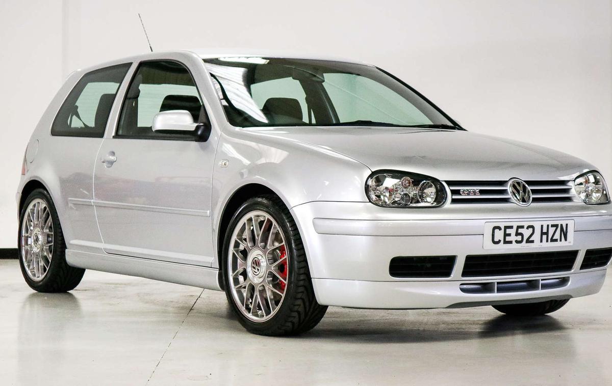 volkswagen golf GTI dražba | Ta golf GTI je bil del omejene serije ob takratni 25-letnici prvega golfa GTI. | Foto Silverstone Auctions